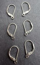 Sterling Silver 925 Lever Back Earring Findings 3 pairs 