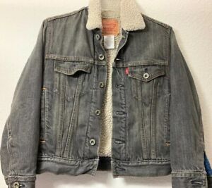 girls sherpa jean jacket