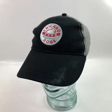 Chicago Dogs APC Promotional Souvenir Trucker Black Baseball Hat Cap Snapback
