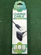 Xbox Black 360 Controller Charge Cable Tomee