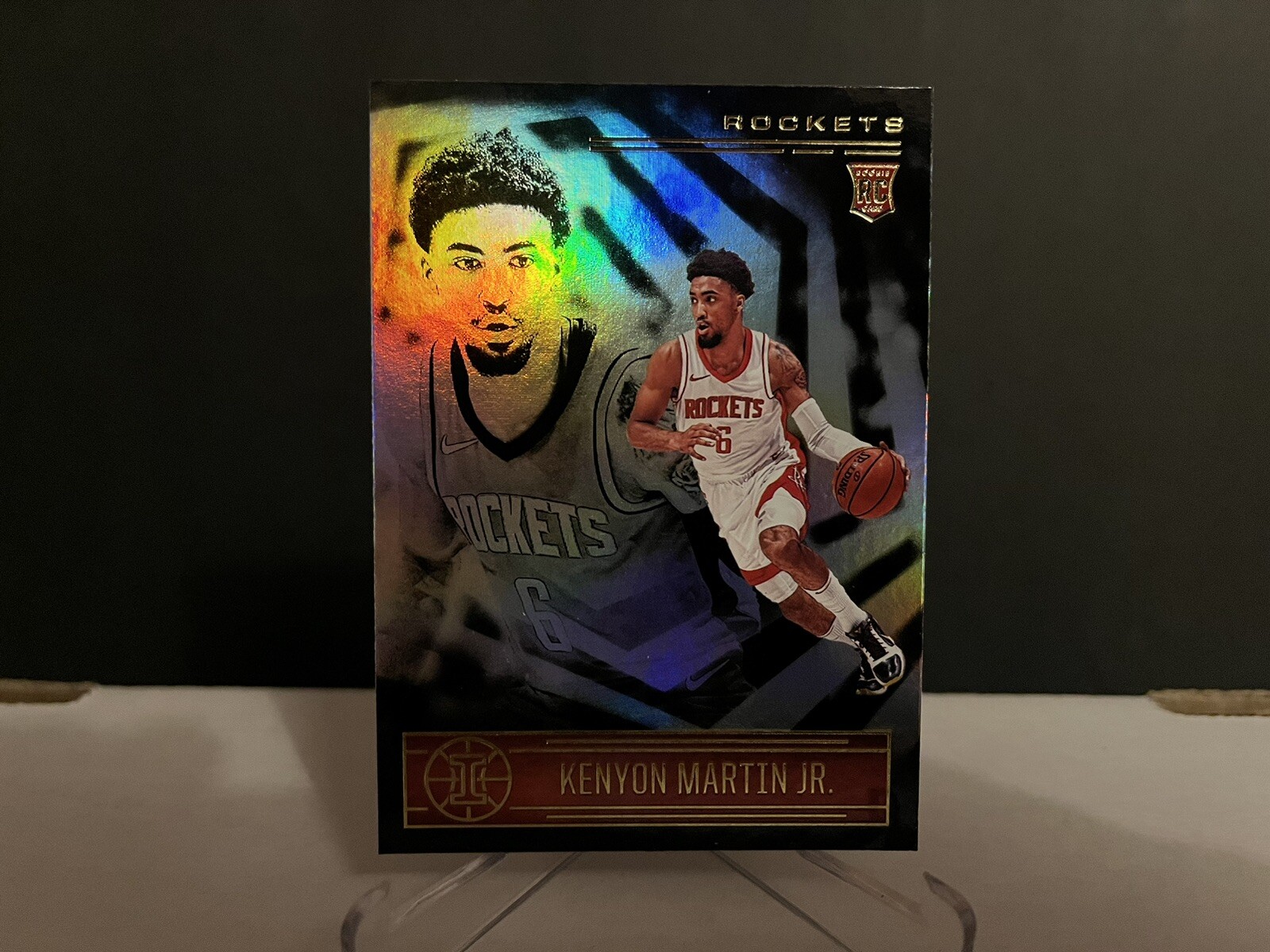 2020-21 NBA Illusions Kenyon Martin Jr #187 Base Rookie Card