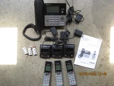 Vtech CS6948-3 Three Handsets Corded/less Answering System Caller ID/Waiting