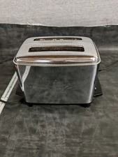 Vintage Proctor Toaster Colorminder Chrome Two Slice Automatic Pop Up