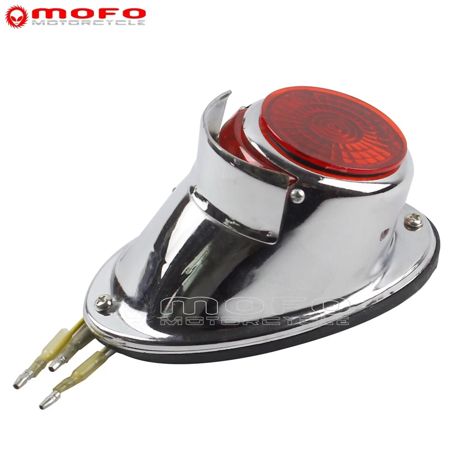 Lámpara de freno trasera guardabarros retro para BMW R12 745/R24 R25 R26 R50 R60 R69 KS750 Foto 3 de 4