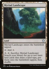 4x Myriad Landscape - NM - Crimson Vow Commander - SPARROW MAGIC mtg