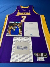 Odom LA Lakers 2009 NBA Finals Game 3 Used Jersey Meigray LOA Photomatched Worn