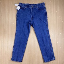 Vintage American Denim Jeans Mens 40x30 Blue Straight Leg Made In USA 90s Y2K