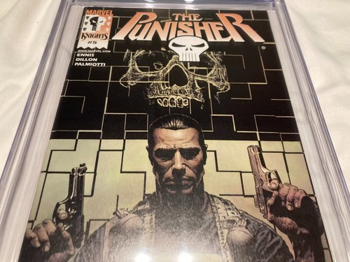 Punisher 5 CGC 9,8 NM/M pagine bianche Marvel Knights Ennis Dillon 2000 - Foto 6 di 16