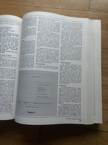 Dr. Dobb's Journal Software Tools Volume 9 For The Professional Programmer 1986 - Picture 7 of 11