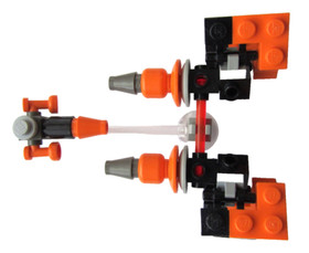 LEGO STAR WARS 4485 ANAKIN'S & SEBULBA'S PODRACERS  MINI BUILDING SET USED