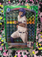 Cody Freeman - #41/99 - GREEN GEOMETRIC - 2025 Bowman - BCP-112