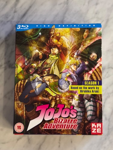 JoJo's Bizarre Adventure Season 1 Blu-Ray RARE