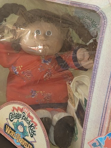 Vintage Patch cavolo 1985 bambini viaggiatore del mondo Cina ragazza mai aperta in scatola originale - Foto 11 di 24