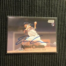 2019 TOPPS STADIUM CLUB ADAM CIMBER *ROOKIE AUTO*  INDIANS