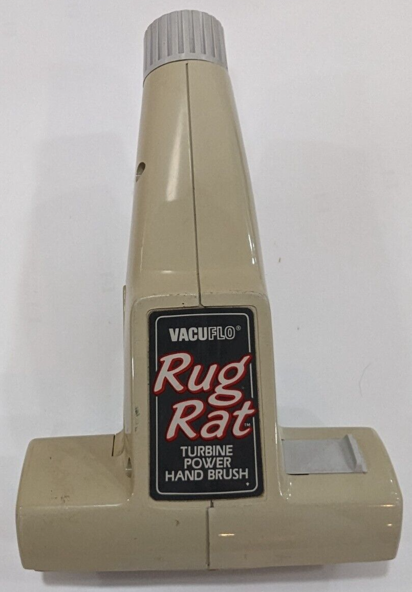 Vacuflo RugRat turbine hand brush for central vacuum powerhead works - for parts