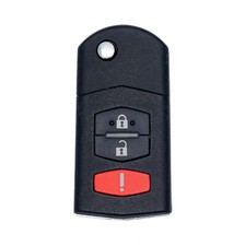 New Flip Key Keyless Remote Entry Fob Transmitter For Mazda Bgbx1t478ske12501