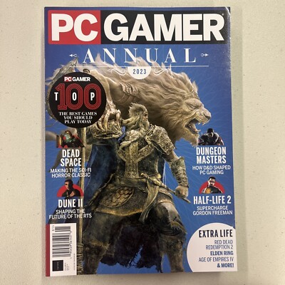 PC GAMER ANNUAL 2023  Magazine DUNGEON MASTERS Dead Space Dune II