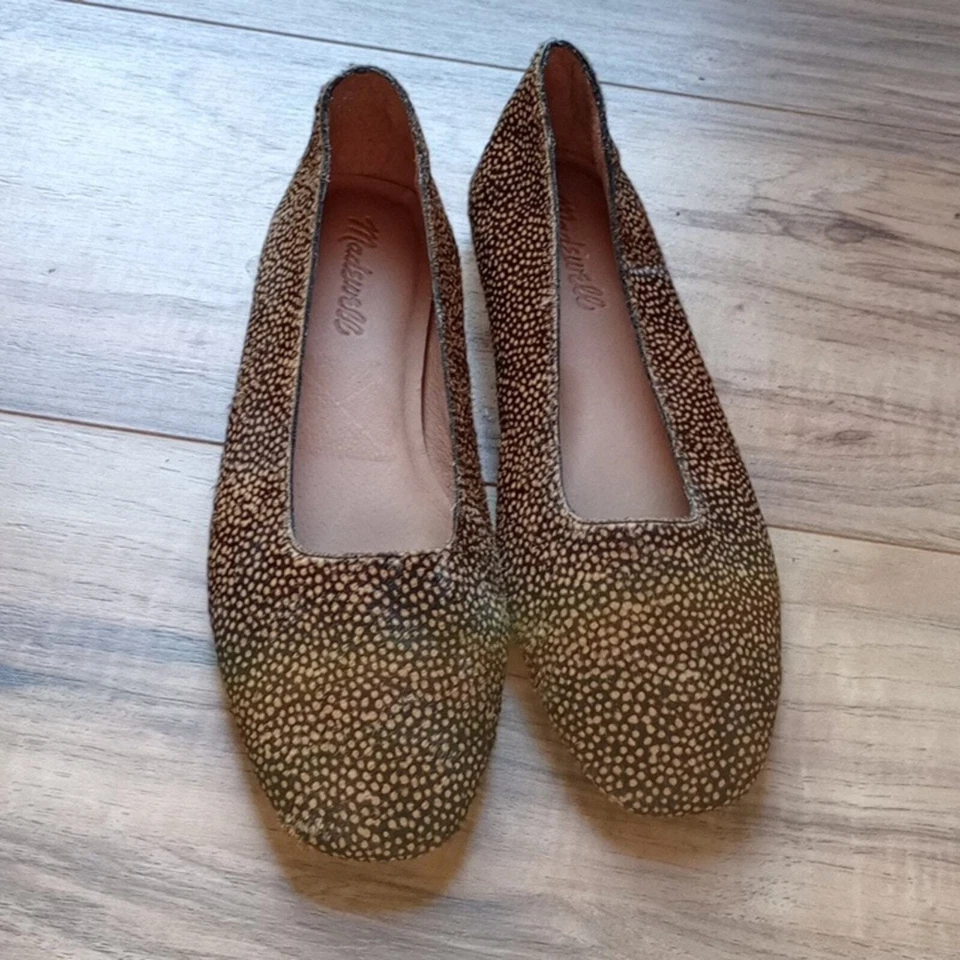Ballet Madewell Animal Print Cat Har Cheetah Talla Plana 7 Foto 2 de 4