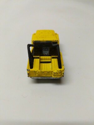 Tomy Tomica Mitsubishi Jeep H-J58 No.25 Yellow Made in Japan 1:57