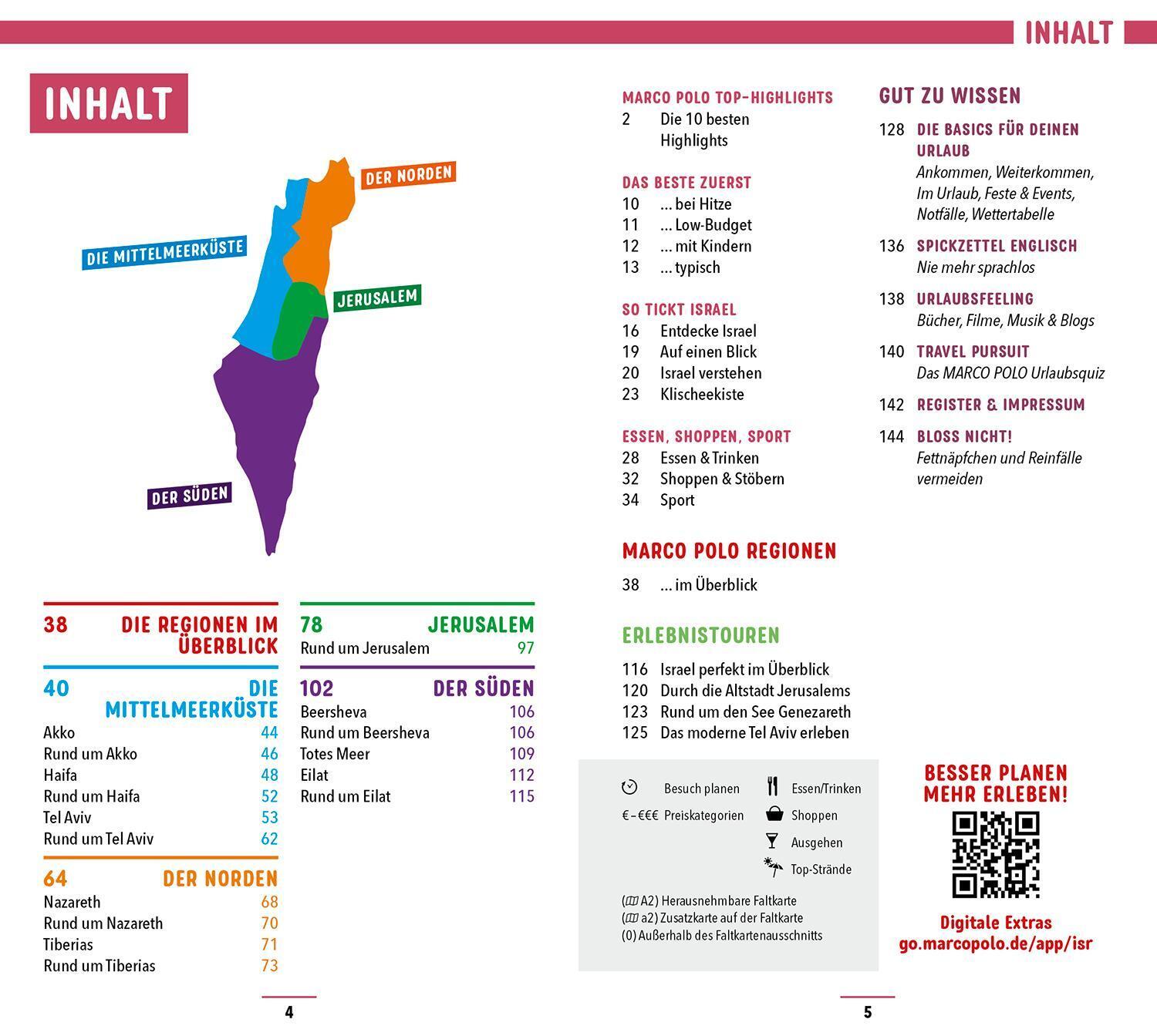 Thumbnail - Marco Polo Reiseführer Israel, Palästina | Franziska Knupper (u. A.) |