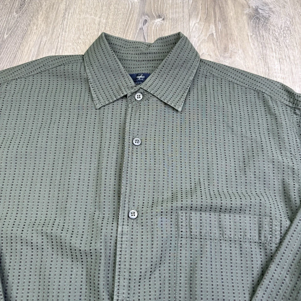 Zegna Sport Ermenegildo Zegna Long-Sleeve Button Up Shirt Men’s Size L Large - Image 3 of 4