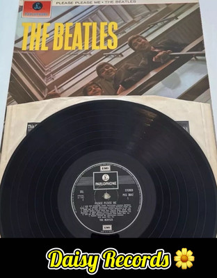 The Beatles-Please Please Me 1971 UK Press Two Box w/Bi-Flipback Sleeve EX/EX