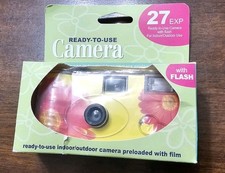 Ready To Use 27 Exp Indoor Outdoor Flash One Time Camera Disposable 35mm