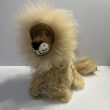 Lion Plush Soft Real Alpaca Fur Essa Tejas Alpacas Handmade 10 Stuffed Animal