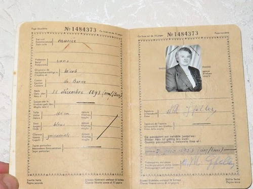 Reisepass Schweizer Pass Passport!!  E - 画像3/8