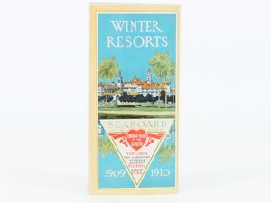 Antique SAL Seaboard Air Line Railway "Winter Resorts" Brochure 1909-1910