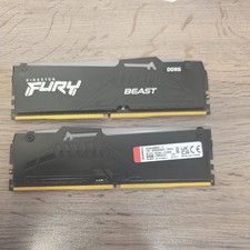 32GB (16GB x2) Kingston FURY Beast "KF556C40BBAK2-16" DDR5 5600MT/s Memory DIMM