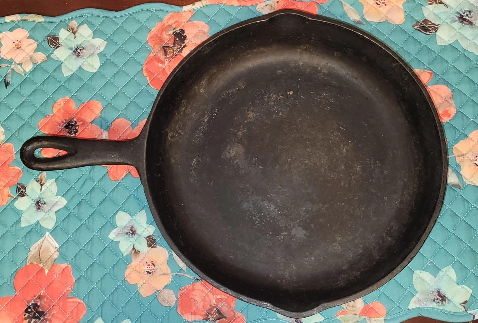 Vintage BSR Century Series No # 8 Cast Iron 10-5/8" In. Skillet w Heat Ring USA