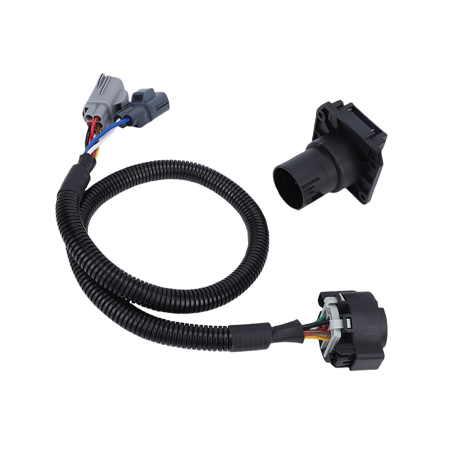 7 Way RV Wiring Harness Kit 40164 7 Pin Trailer Wiring Adapter Plug Rep ..