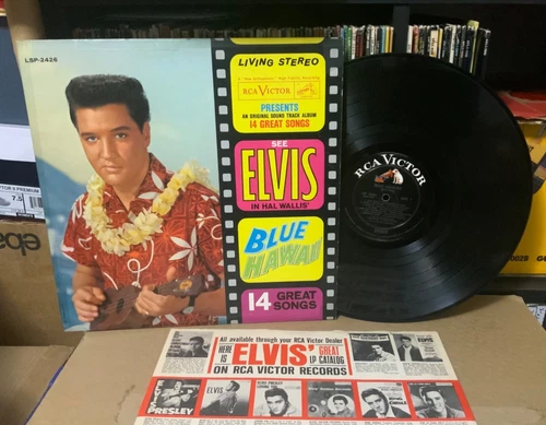 Elvis - Blue Hawaii (VG+/G+) indy press
