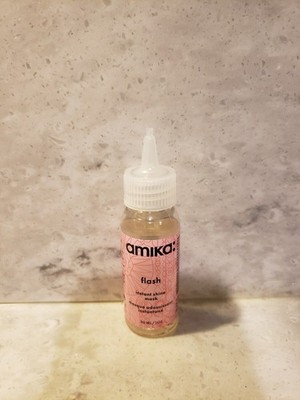 Amika Flash Instant Shine Hair Gloss Mask Travel Size 1 oz /  30 ml New
