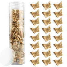60PCS Mini Gold Hair Clips Butterfly Claw Clips for Hair Accessories
