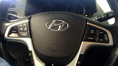 2012-2017 Hyundai Accent Driver Steering Wheel Air Bag US Market Black
