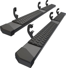 6" Double  Extd Cab Running Boards Side Steps for 2019-2025 Chevy Silverado GMC