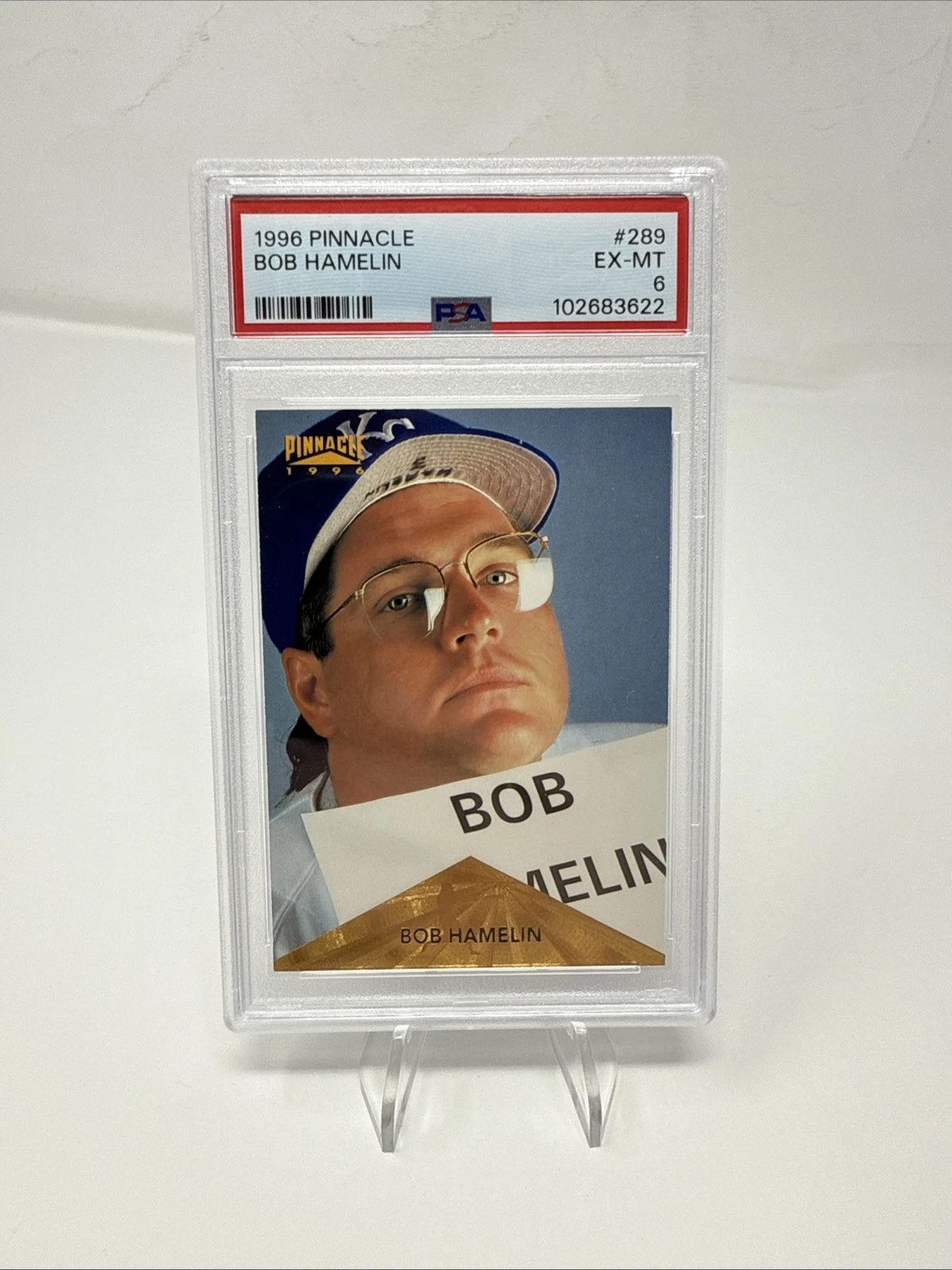 Bob Hamelin trading card
