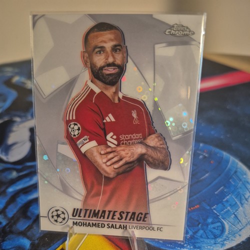 2025-26 Topps UEFA Club Competitions Mohamed Salah Ultimate Stage Chrome #US-2