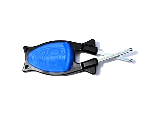 Honing Steel Chef Rods Knife Sharpener Block Patented D2 Manual Blade Tool USA
Opens in a new window