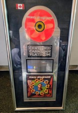  Canadian Platinum Award "Marcy Playground" Professionally Framed...