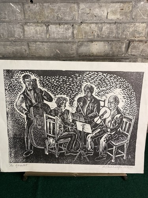 #ad Margaret Taylor Goss Burroughs Artist Proof “The Quartet” 2006 $325.00