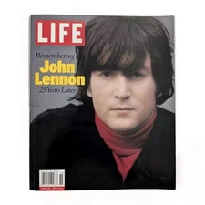 Vintage 2005 JOHN LENNON Life Magazine Remembering 25 Years Later Original Issue
