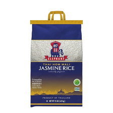 Thai Hom Mali White Jasmine Rice - 15 Lb Bag