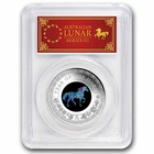 Photo of a Australia Opal Lunar Series coin from an eBay sale