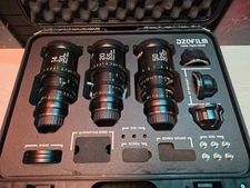 DZOFilm Pictor T2.8 Super 35 Cine Zoom 3-Lens Kit (14-30, 20-55, 50-125) – EF-PL
