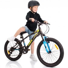 Mountainbike Jungenfahrrad 20 Zoll Radgr&ouml;&szlig;e Kinderfahrrad 6 Gang Shimano