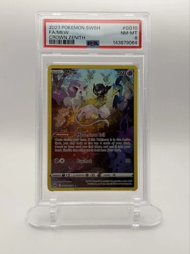 2023 Pokemon Sword and Shield Crown Zenith Fa / Mew #GG10
