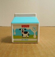 Fisher Price 2% Milk Carton Play Food Y6